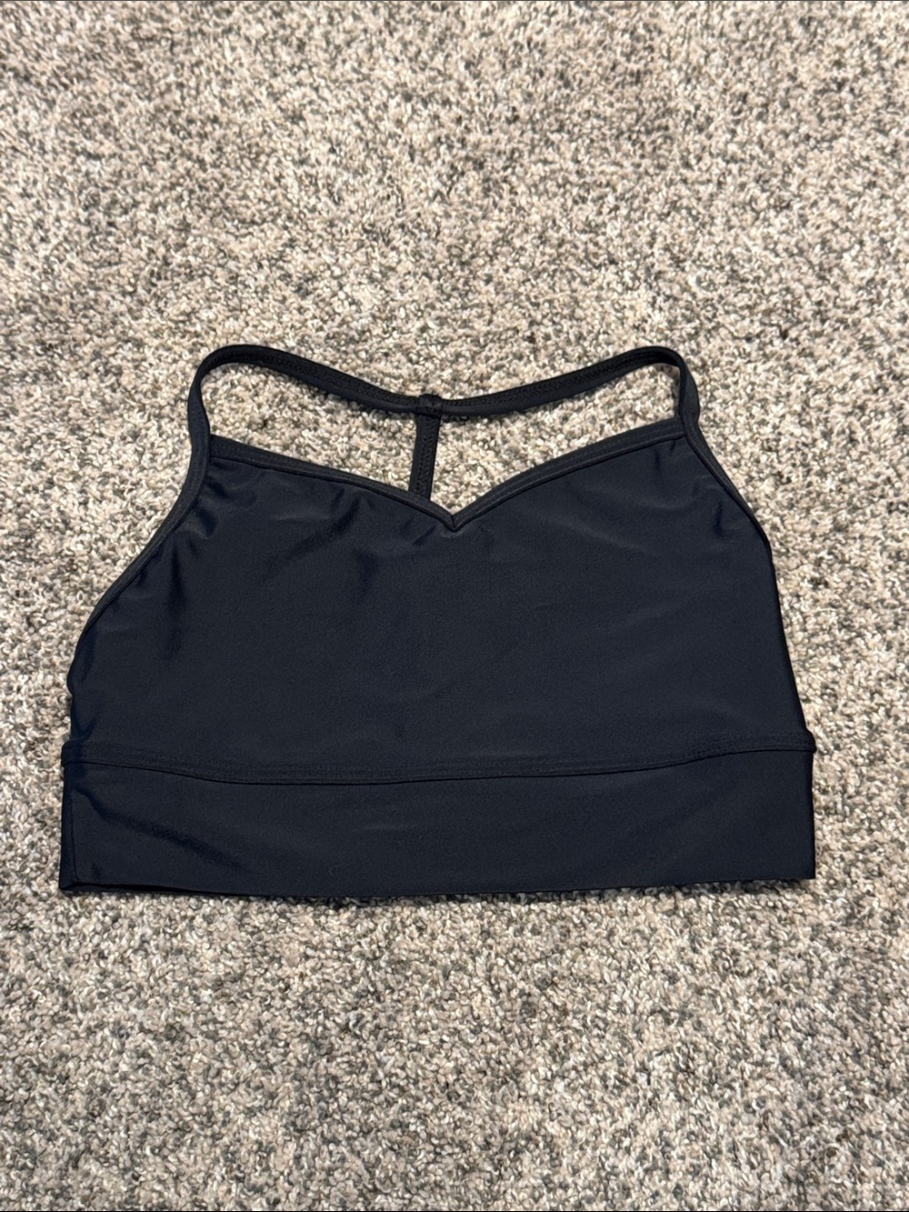 Five Dancewear Black Youth Sports Bra